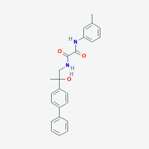 N1-(2-([1,1'-biphenyl]-4-yl)-2-hydroxypropyl)-N2-(m-tolyl)oxalamide