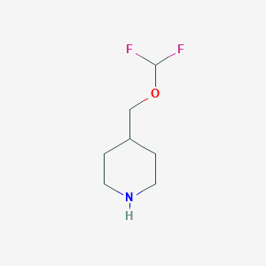 4-(Difluoromethoxymethyl)piperidine
