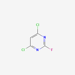 molecular formula C4HCl2FN2 B2889198 4,6-Dichloro-2-fluoropyrimidine CAS No. 3824-45-1