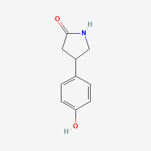 4-(4-Hydroxyphenyl)pyrrolidin-2-one