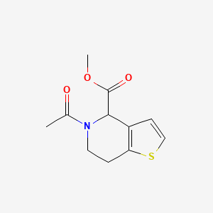 Methyl 5-acetyl-4,5,6,7-tetrahydrothieno[3,2-c]pyridine-4-carboxylate