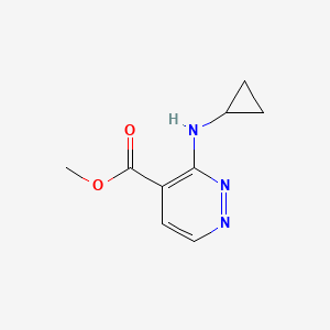 Methyl 3-(cyclopropylamino)pyridazine-4-carboxylate