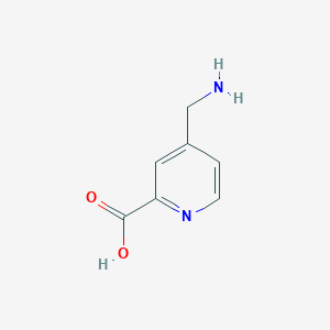 molecular formula C7H8N2O2 B2889344 4-(Aminomethyl)-2-pyridinecarboxylic acid CAS No. 1503356-68-0