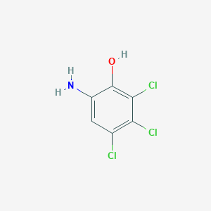 molecular formula C6H4Cl3NO B2889352 6-Amino-2,3,4-trichlorophenol CAS No. 78449-39-5