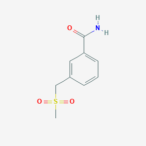 3-((Methylsulfonyl)methyl)benzamide