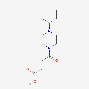 4-(4-sec-Butylpiperazin-1-yl)-4-oxobutanoic acid