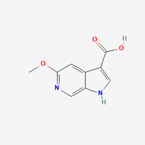 5-methoxy-1H-pyrrolo[2,3-c]pyridine-3-carboxylic acid