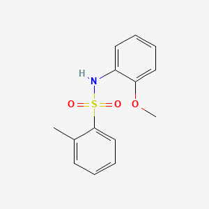 N-(2-methoxyphenyl)-2-methylbenzenesulfonamide