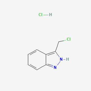 3-(Chloromethyl)-2H-indazole;hydrochloride