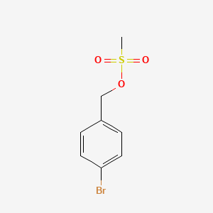 B2889524 Methanesulfonic acid 4-bromo-benzyl ester CAS No. 237763-11-0