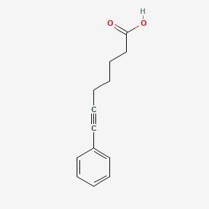 molecular formula C13H14O2 B2889542 7-苯基-6-庚炔酸 CAS No. 49769-28-0