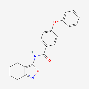 4-phenoxy-N-(4,5,6,7-tetrahydrobenzo[c]isoxazol-3-yl)benzamide