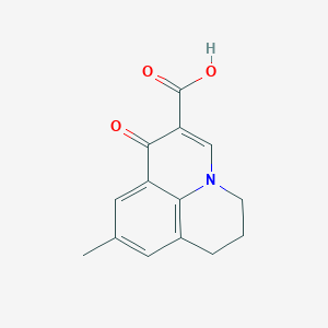 9-methyl-1-oxo-6,7-dihydro-1H,5H-pyrido[3,2,1-ij]quinoline-2-carboxylic acid