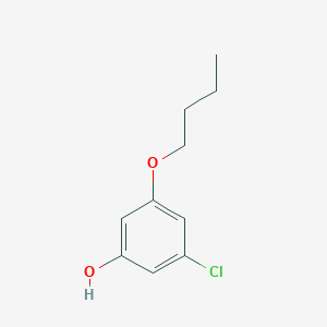 molecular formula C10H13ClO2 B2889817 3-Butoxy-5-chlorophenol CAS No. 1881295-75-5