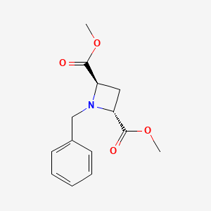 Dimethyl (2R,4R)-1-benzylazetidine-2,4-dicarboxylate