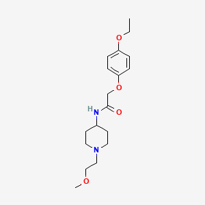 2-(4-ethoxyphenoxy)-N-(1-(2-methoxyethyl)piperidin-4-yl)acetamide