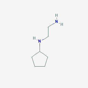 molecular formula C7H16N2 B2889853 N-(2-氨基乙基)环戊胺 CAS No. 41062-14-0