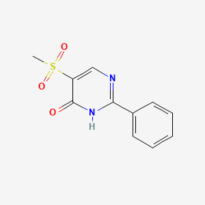 5-(Methylsulfonyl)-2-phenyl-4-pyrimidinol