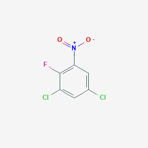 molecular formula C6H2Cl2FNO2 B2889909 1,5-Dichloro-2-fluoro-3-nitrobenzene CAS No. 501644-37-7