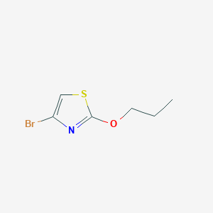 4-Bromo-2-propoxy-1,3-thiazole