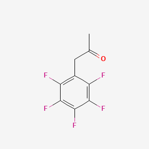 1-(Pentafluorophenyl)-2-propanone