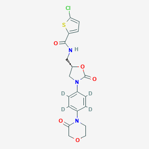 molecular formula C19H18ClN3O5S B028900 Rivaroxaban-d4 CAS No. 1132681-38-9