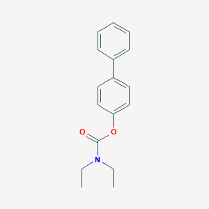 molecular formula C17H19NO2 B289001 [1,1'-Biphenyl]-4-yl diethylcarbamate 