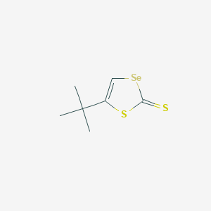 molecular formula C7H10S2Se B2890086 5-Tert-butyl-1,3-thiaselenole-2-thione CAS No. 65456-31-7