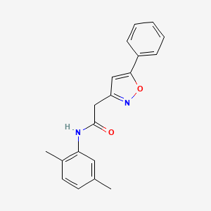 N-(2,5-dimethylphenyl)-2-(5-phenylisoxazol-3-yl)acetamide