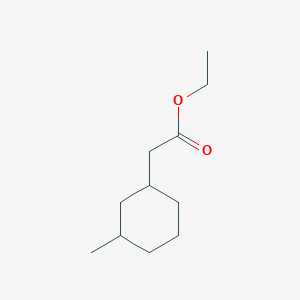 molecular formula C11H20O2 B2890113 Ethyl(3-methylcyclohexyl)acetate CAS No. 116530-84-8