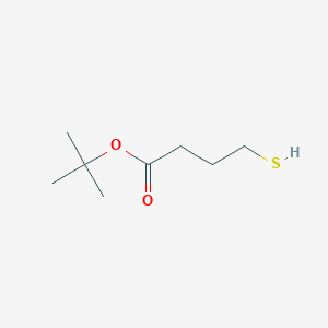 molecular formula C8H16O2S B2890116 Tert-butyl 4-sulfanylbutanoate CAS No. 59854-15-8