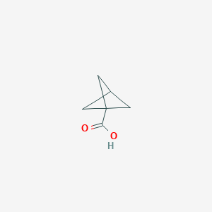 molecular formula C6H8O2 B2890145 双环[1.1.1]戊烷-1-羧酸 CAS No. 22287-28-1