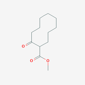 molecular formula C12H20O3 B2890236 Methyl 2-oxocyclodecanecarboxylate CAS No. 76185-11-0