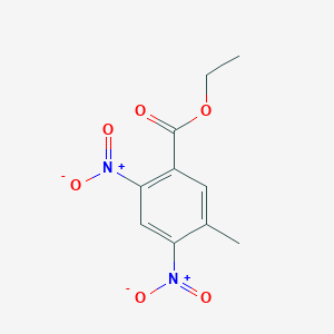 molecular formula C10H10N2O6 B2890257 Ethyl 5-methyl-2,4-dinitrobenzoate CAS No. 103039-34-5