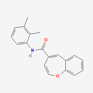 molecular formula C19H17NO2 B2890284 N-(2,3-二甲基苯基)-1-苯并氧杂蒽-4-甲酰胺 CAS No. 924838-52-8