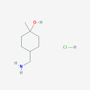 cis-4-(Aminomethyl)-1-methyl-cyclohexanol;hydrochloride