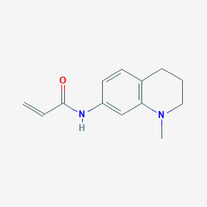 molecular formula C13H16N2O B2890471 N-(1-Methyl-3,4-dihydro-2H-quinolin-7-yl)prop-2-enamide CAS No. 2286510-48-1