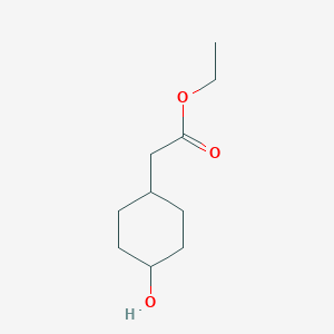 molecular formula C10H18O3 B2890497 Ethyl 2-(4-hydroxycyclohexyl)acetate CAS No. 116941-05-0