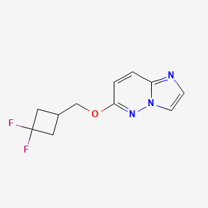6-[(3,3-Difluorocyclobutyl)methoxy]imidazo[1,2-b]pyridazine