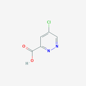 molecular formula C5H3ClN2O2 B2890525 5-Chloropyridazine-3-carboxylic acid CAS No. 1211587-01-7