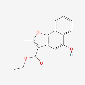 Ethyl 5-hydroxy-2-methylnaphtho[1,2-b]furan-3-carboxylate