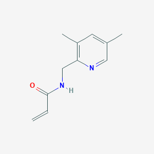 molecular formula C11H14N2O B2890582 N-[(3,5-Dimethylpyridin-2-yl)methyl]prop-2-enamide CAS No. 2285765-18-4