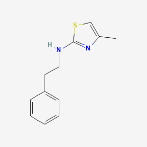 4-methyl-N-(2-phenylethyl)-1,3-thiazol-2-amine