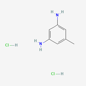 molecular formula C7H12Cl2N2 B2890686 5-Methylbenzene-1,3-diamine dihydrochloride CAS No. 26346-38-3