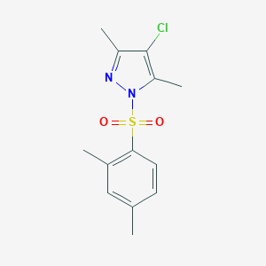 4-chloro-1-((2,4-dimethylphenyl)sulfonyl)-3,5-dimethyl-1H-pyrazole