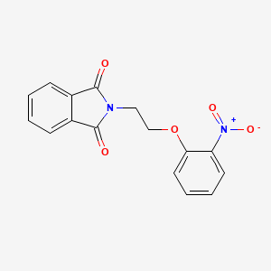 molecular formula C16H12N2O5 B2890735 N-[2-(2-Nitrophenoxy)ethyl]phthalimide CAS No. 98395-64-3