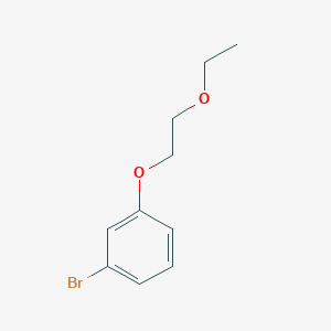molecular formula C10H13BrO2 B2890826 1-溴-3-(2-乙氧基乙氧基)苯 CAS No. 39995-42-1