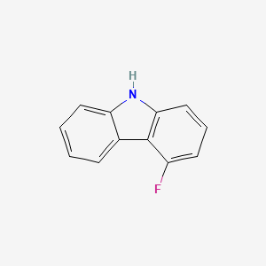 molecular formula C12H8FN B2890888 4-氟-9H-咔唑 CAS No. 390-16-9