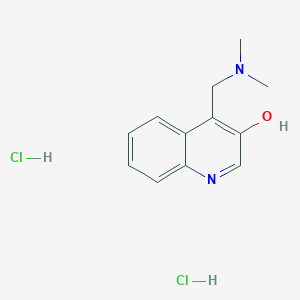 4-[(Dimethylamino)methyl]quinolin-3-ol dihydrochloride