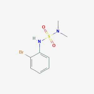 [(2-Bromophenyl)sulfamoyl]dimethylamine